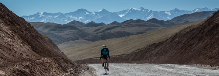 Cycling along the Karakoram Highway
