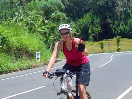 Anna is a customer service representative at Redspokes