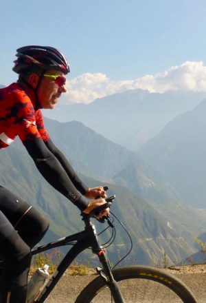 Cycling at high altitudes in China