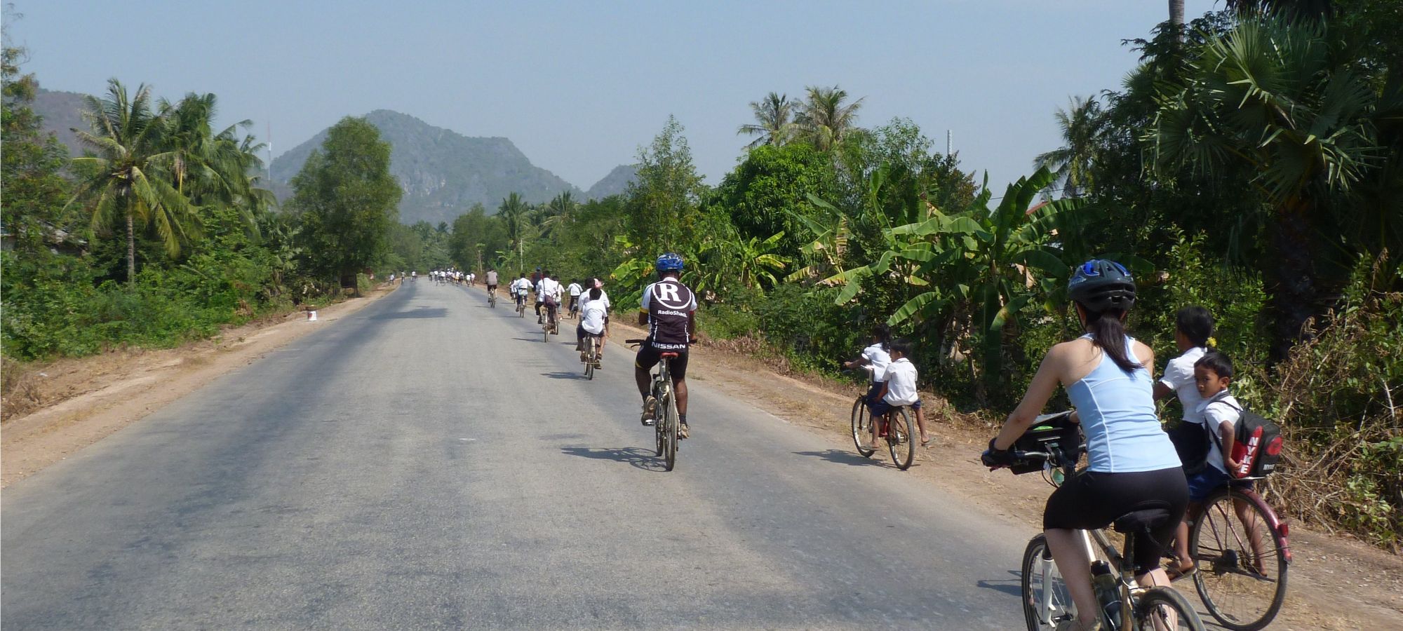 Cycling from Siem Reap to Banteay Srey