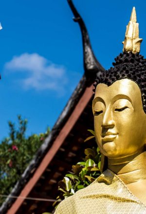 Laos Cycling Holiday - buddha