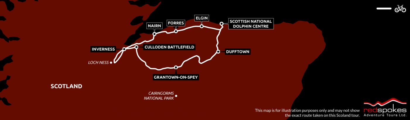 Scotland Cairngorms and Speyside Map