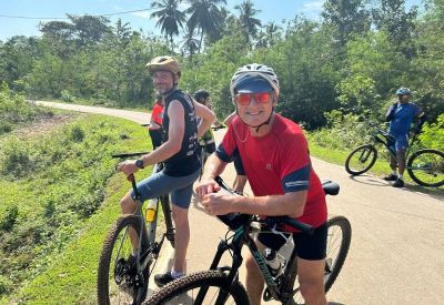 5 star review from Helena and Martin Robinson, Haslemere, England, UK